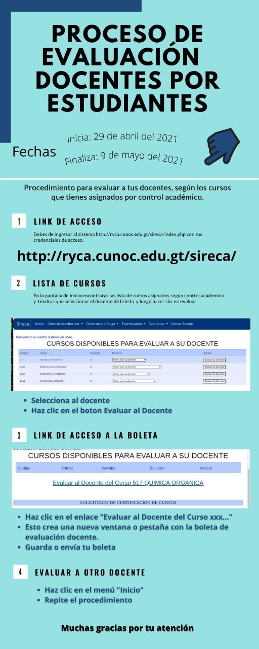 Proceso de Evaluación Docente por Estudiantes